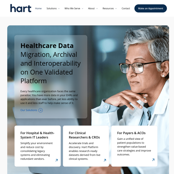 Website preview of Hart House Finnish Exchange
