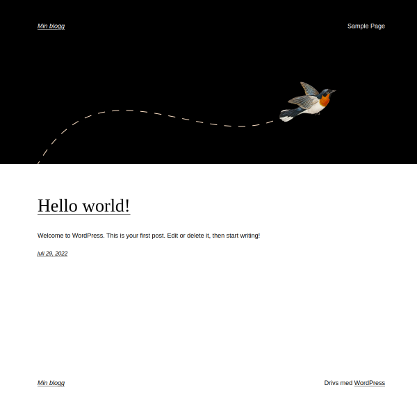 Website preview of HHE Store & Food AB