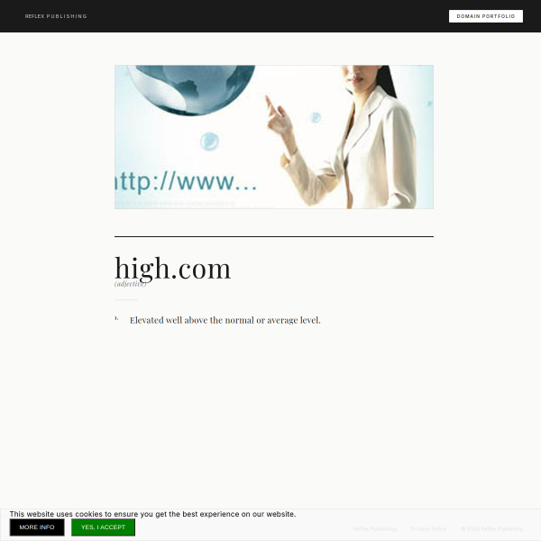 Website preview of High Income