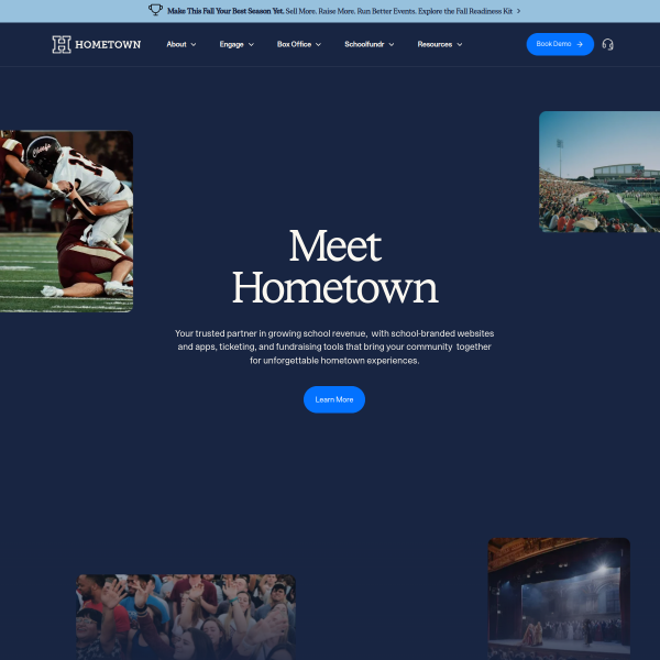 Website preview of Hometown Painting & Flooring