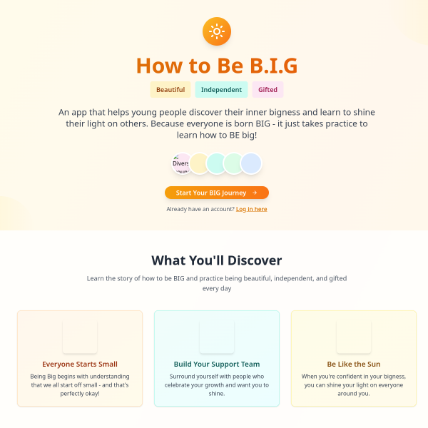 How to Be BIG preview
