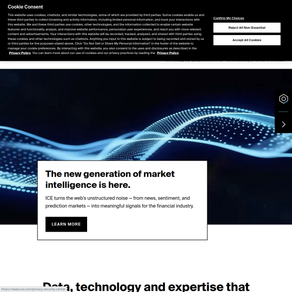 Website preview of ICE Felix Bucharest