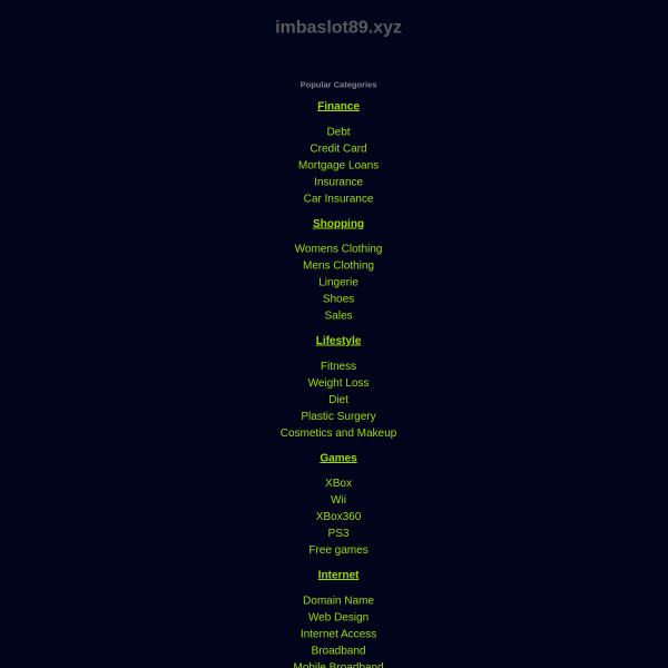 imbaslot89.xyz