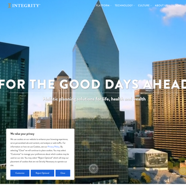 Website preview of Integrity Painting and Remodeling