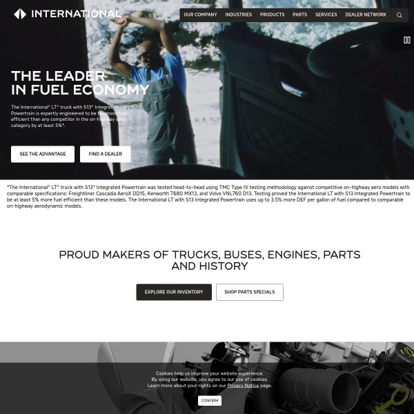 Website preview of INTERNATIONAL BREWERIES PLC