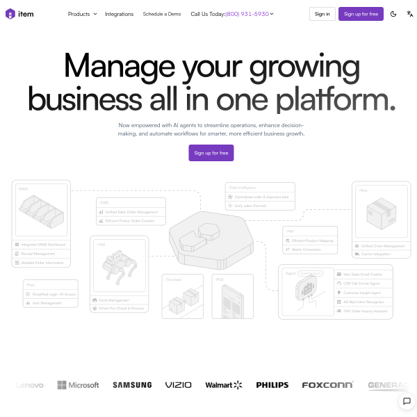 Website preview of Item Consulting Ltd.