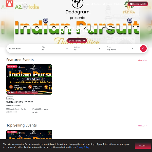 Website preview of Jollywood Pickleball