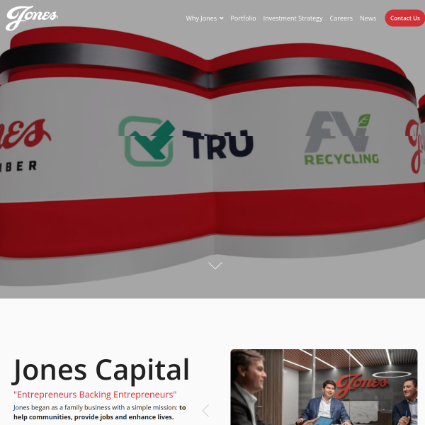Website preview of JONES SPOT LLC