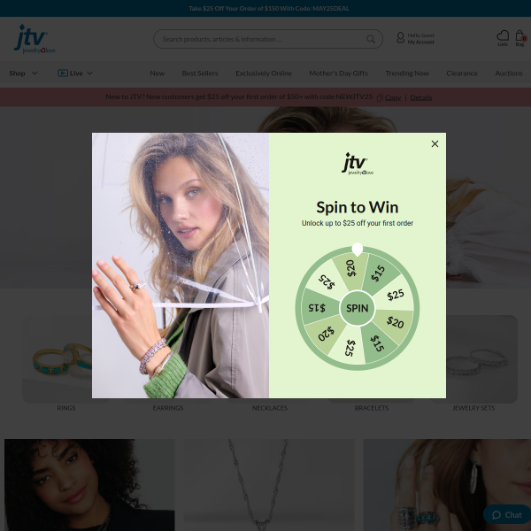 Website preview of JTV-Financial Oy
