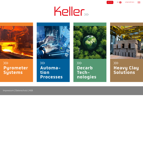 Website preview of Keller e.K.