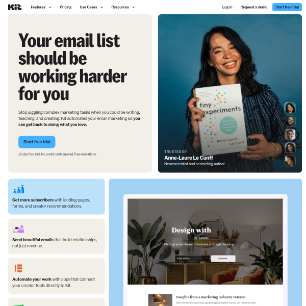 Website preview of KIT Invest OÜ