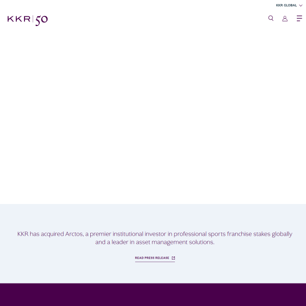 Website preview of KKR Associates AREP II AIV (AUS) S.à r.l.