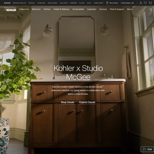 Website preview of Kohler Gardener
