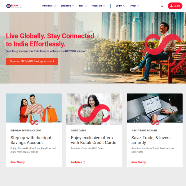 Website preview of Kotak Kucing