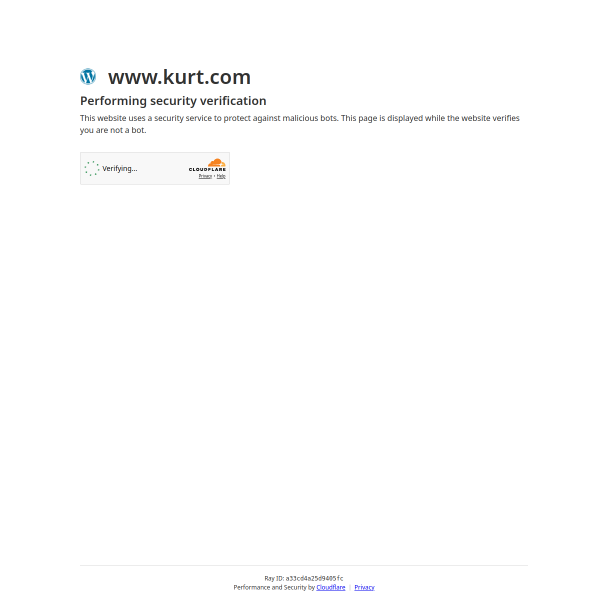 Website preview of KURT F. MONCH
