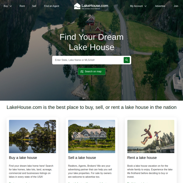 Website preview of Lakehouse OÜ