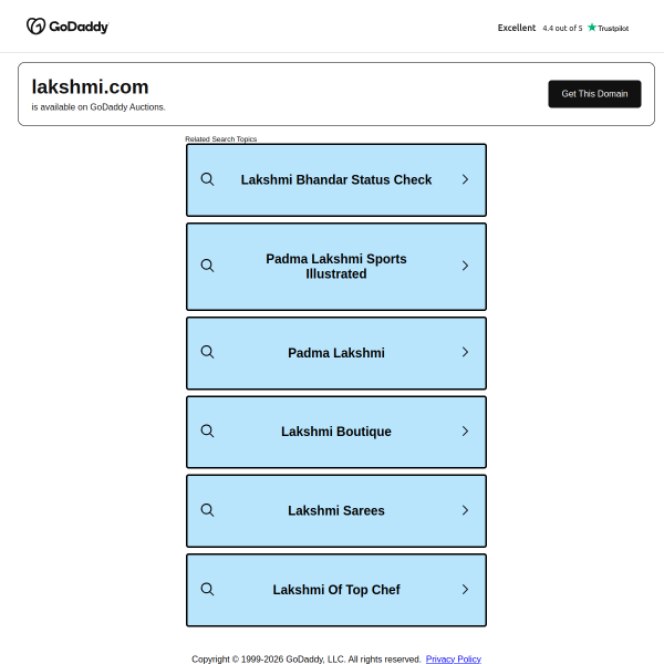 Website preview of Lakshmi Function Hall
