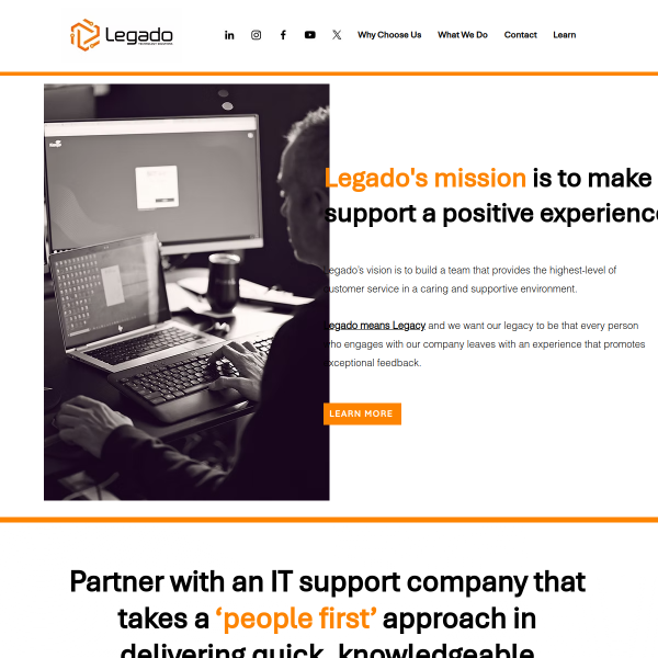Website preview of legado nicolás garcía uriburu