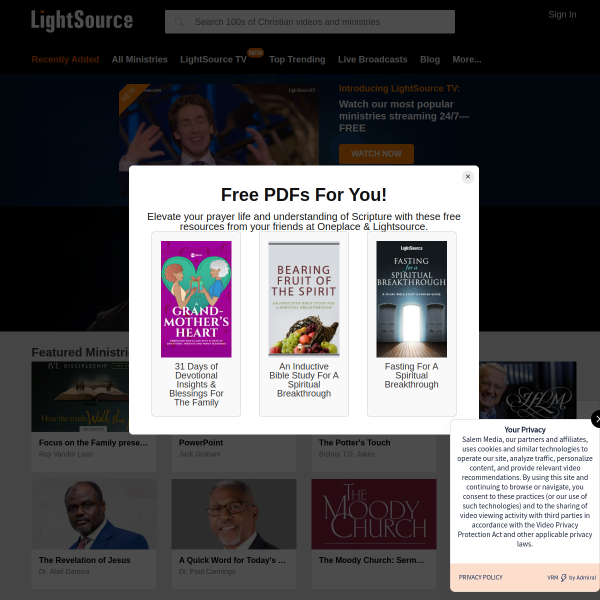 Website preview of LIGHTSOURCE ASSOCIATES LIMITED