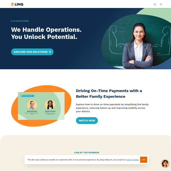 Website preview of LINQ EUROPE SPÓŁKA Z OGRANICZONĄ ODPOWIEDZIALNOŚCIĄ