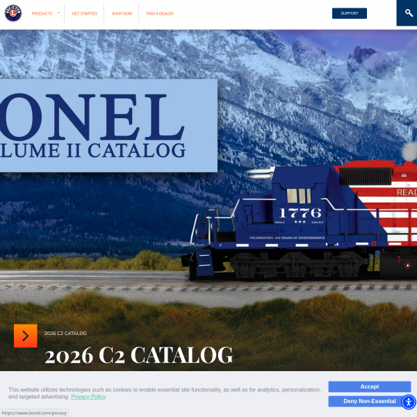 Website preview of LIONEL COOK
