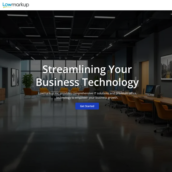 Website preview of LMU Investments, LLC., dba LMU Financial