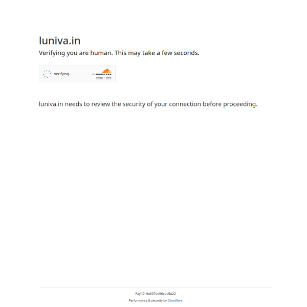 Full page screenshot of luniva.in