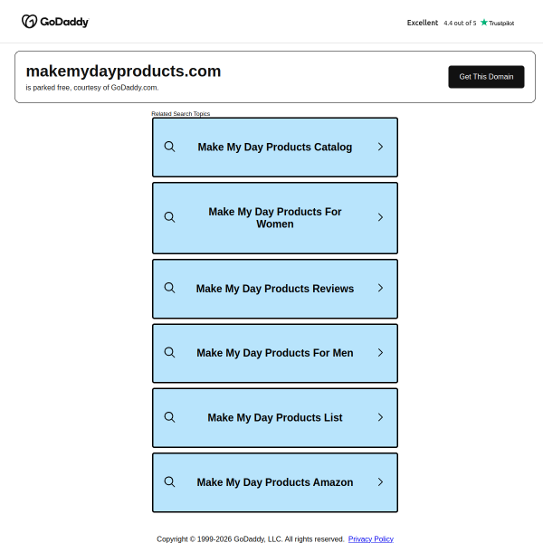 makemydayproducts.com