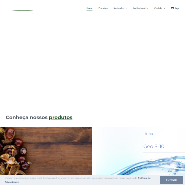 Website preview of makrofarma farmacêutica