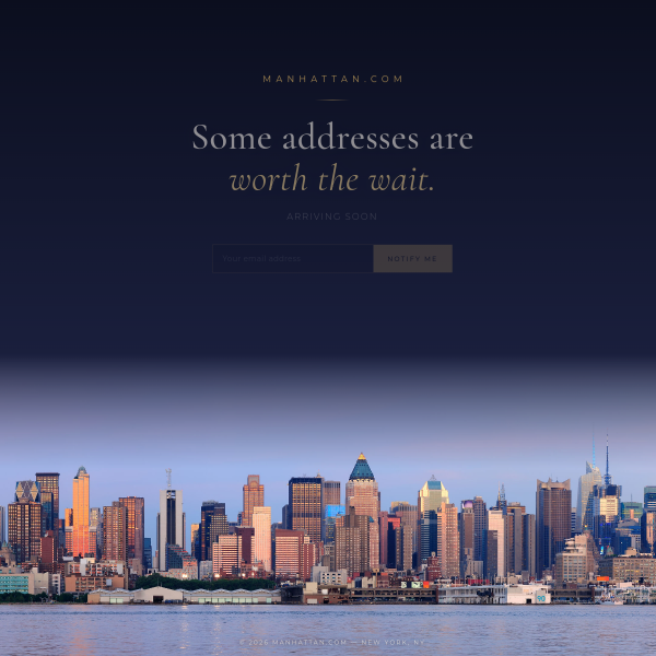 Website preview of manhattan citizen