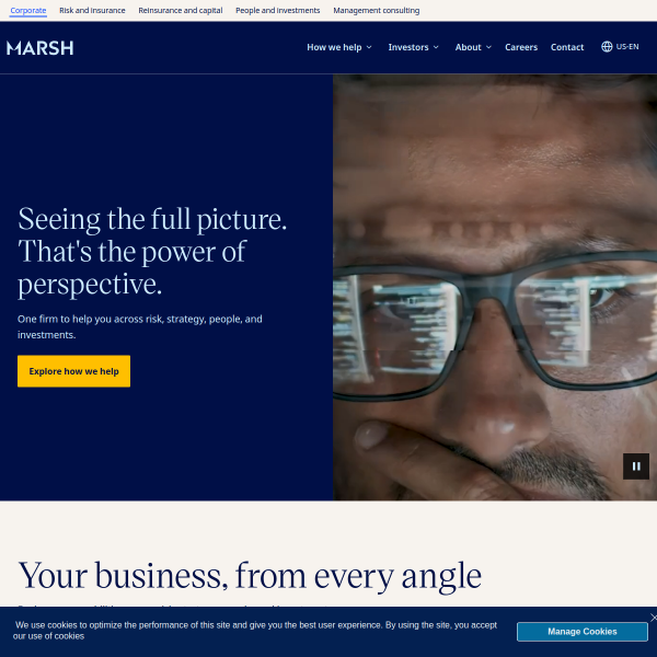 Website preview of Marsh Lane , Adj Bramley Moor