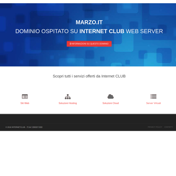 Website preview of MARZO CASTELLUZZO VERDICCHIA SOCIETA