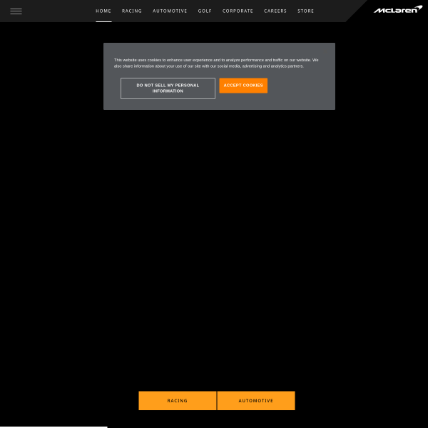 Website preview of McLaren Electronic Systems