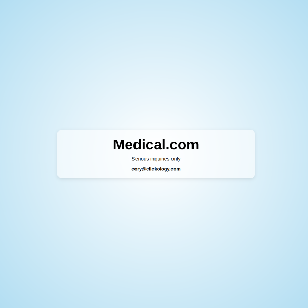 Website preview of Medical Work Center