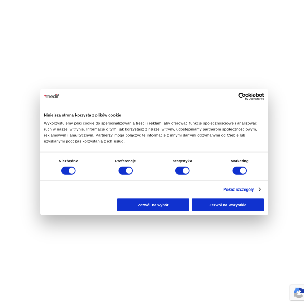 Website preview of MEDIF Sp. z o.o.
