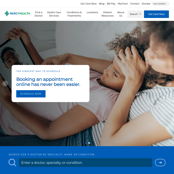Website preview of Mercy Homes UK