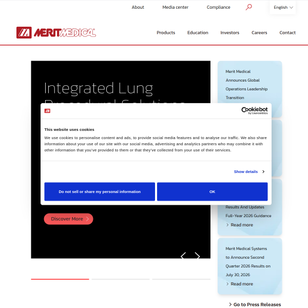 Website preview of MERITCORP GROUP, LLC
