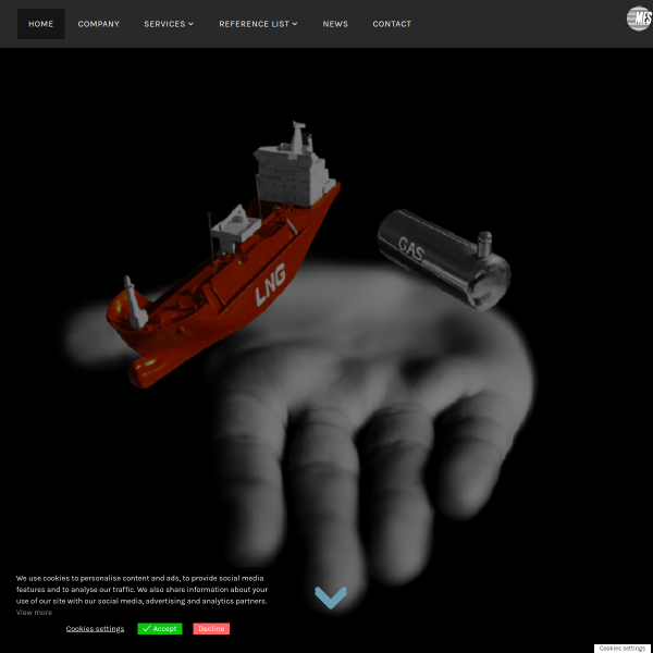 Website preview of "MES IMMOBILIARE S.R.L." ED IN FORMA ABBREVIATA "MESIMM S.R.L."