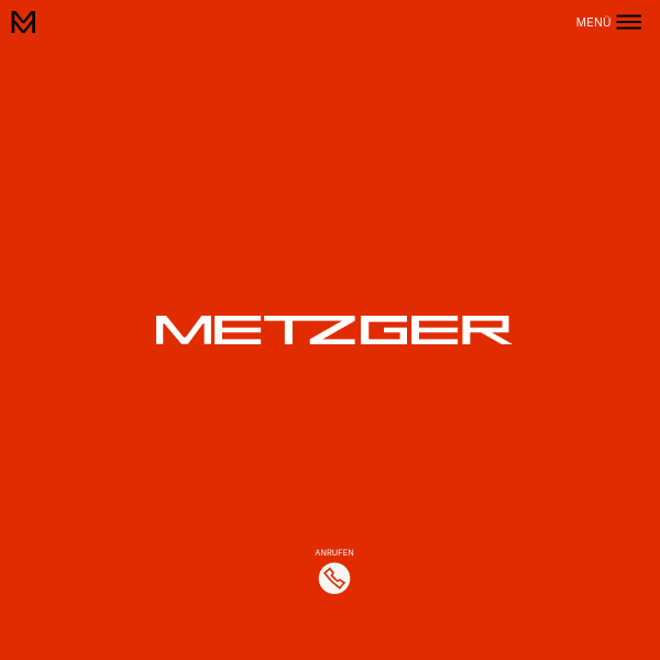 Website preview of Metzger Rosenheim - Palmberger GmbH &amp; Co. KG