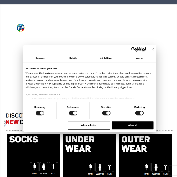 Website preview of MICO S.R.L.