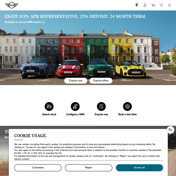 Website preview of MINI MOO'S CHILDCARE LTD