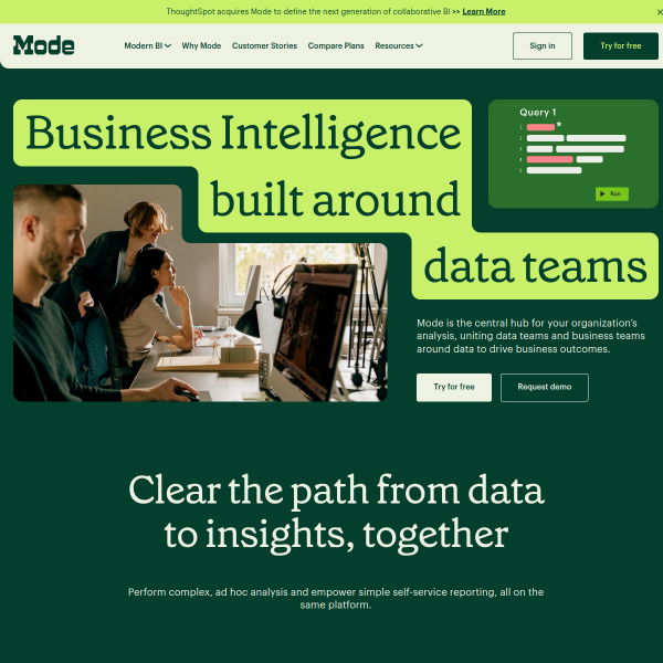 Website preview of MODE Weddings