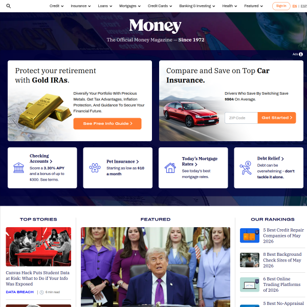 Website preview of MONEY ALIVE INVESTMENTS s.r.o.