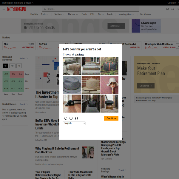 Website preview of MorningStar Recruiting