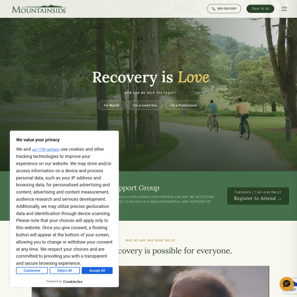Website preview of MOUNTAINSIDE FRUIT MARKET INC