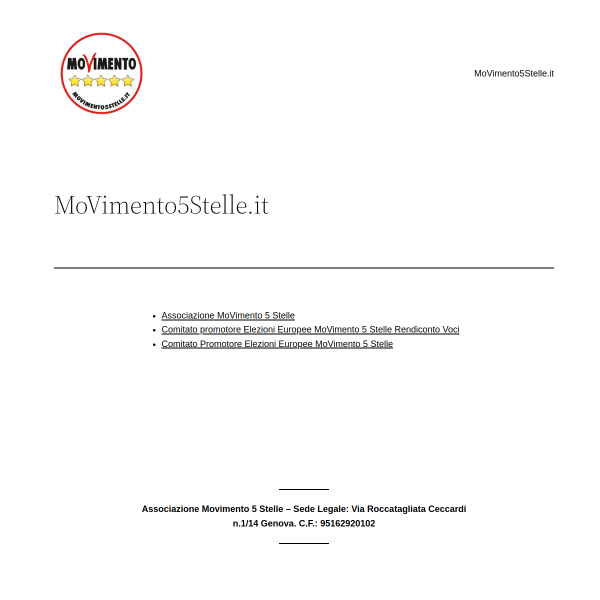 movimento5stelle.it