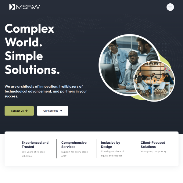 Website preview of MSFW CUSTOMHOUSE BROKER INC