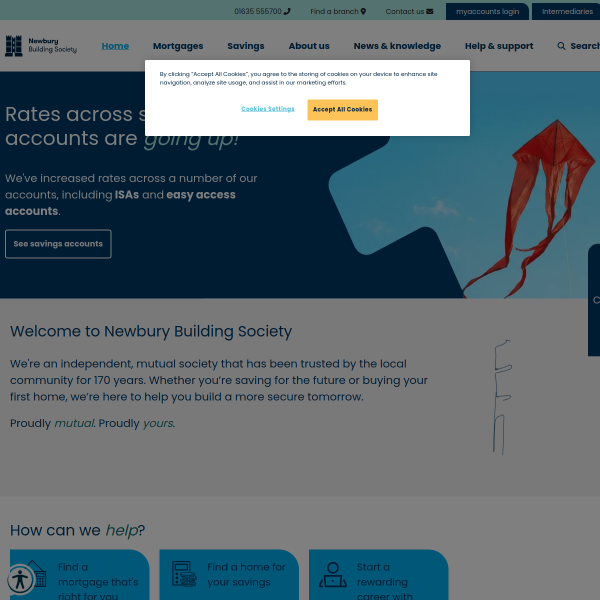 Website preview of NEWBURY HOLDINGS LTD