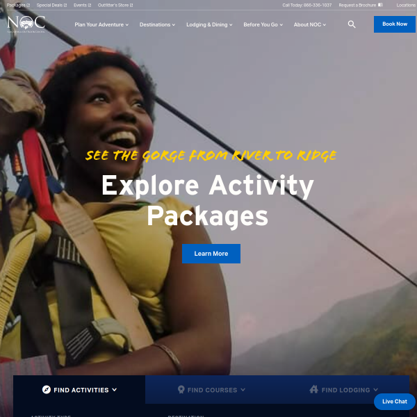 Website preview of NOC Clean