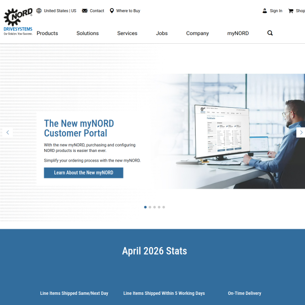 Website preview of NORD LIMITED